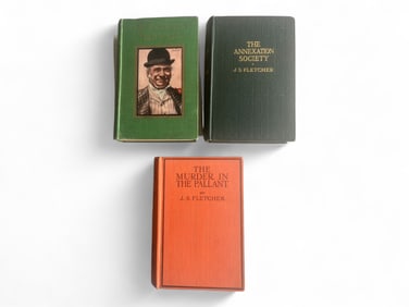 (3) J.S. Fletcher UK 1sts, 1 Signed