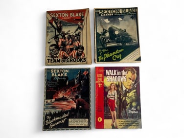 (20) Sexton Blake Library Mysteries