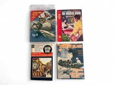 (20) Sexton Blake Library Mysteries