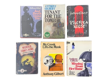 (6) Anthony Gilbert 1sts in Dust Jackets