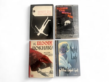(4) Signed 1sts by William C. Gault