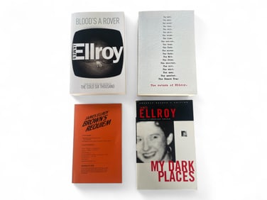 (23) James Ellroy 1sts, Proofs & PBs