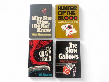 (5) Whit Masterson 1sts in Dust Jackets