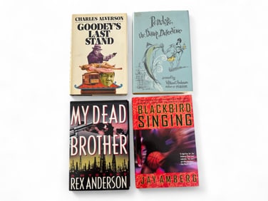(25) Mystery Authors "A", 2 Signed
