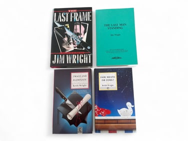 (36) Mystery Authors "W", 4 Signed