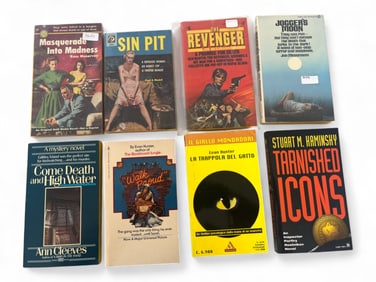 (70) Detective and Mystery Paperbacks