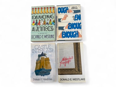 (4) Donald Westlake Signed Firsts