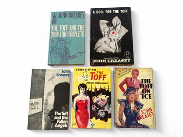 (5) John Creasy 1st Editions