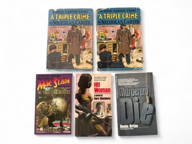 (48) Detective & Mystery Paperbacks