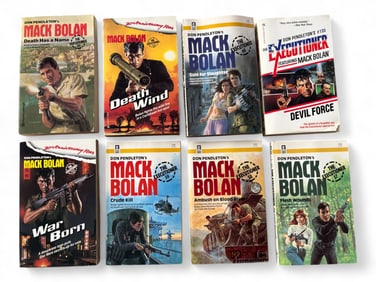 (85) Mack Bolan Paperbacks