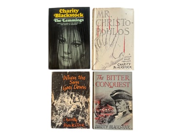 Charity Blackstock Lot of (4) 1st Editions in DJ's