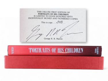 George R.R. Martin Portraits Signed Limited