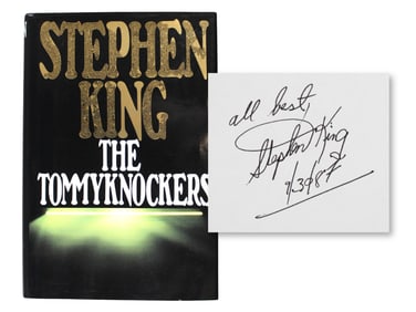 Stephen King. The Tommyknockers. 1st Signed