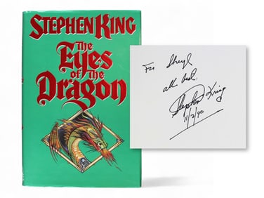 Stephen King Signed The Eyes of the Dragon