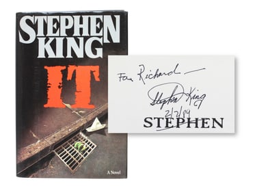 Stephen King Signed It - First Edition