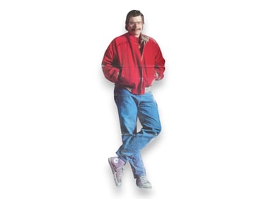 Stephen King Signed Cardboard Standee