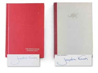 (2) Jackie Kennedy Signed Books