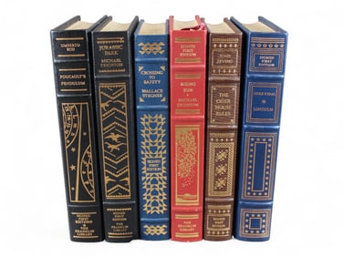 (6) Franklin Library Signed First Editions