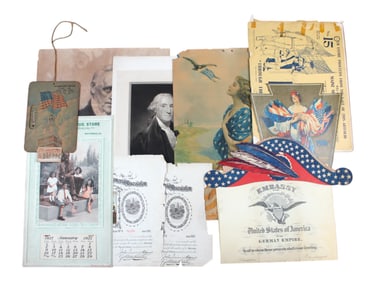 American Ephemera Group - Presidents & Prints