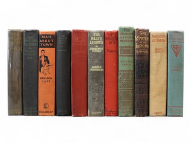 (11) Detective & Mystery Hardcovers No Jackets