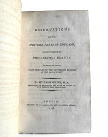Gilpin on Western England, 1798