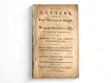 Hastings, Letters from Bengal, 1783