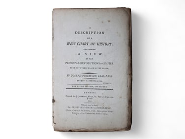 Priestley, Chart of History, 1797