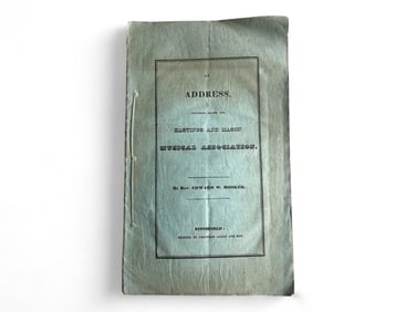 Hooker, Musical Address, Pittsfield, 1838