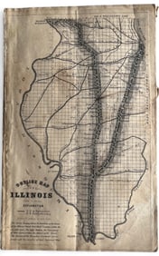 1856 Illinois Central RR Land Offering