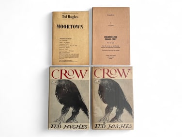 (6) Vols. Ted Hughes, 1sts & Proofs