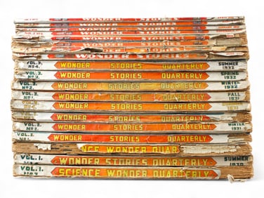 Science Fiction Pulp Lot of Bedsheets