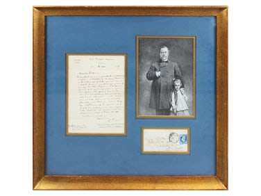 Louis Pasteur Signed Letter & Cover (1857)