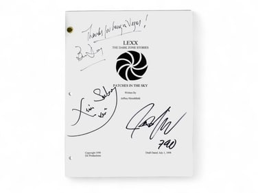 (4) LEXX Sci-Fi TV Scripts, 2 Signed