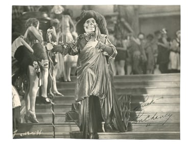 Lon Chaney Signed Phantom Photo - JSA