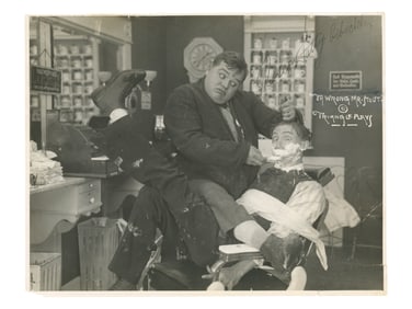 Roscoe Arbuckle Signed Photo - JSA