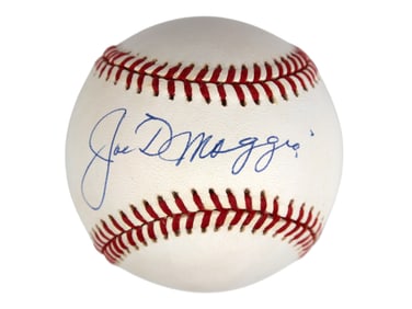 Joe DiMaggio Signed Baseball - JSA