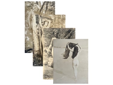 Early Nude Photos. Signed by Photographers