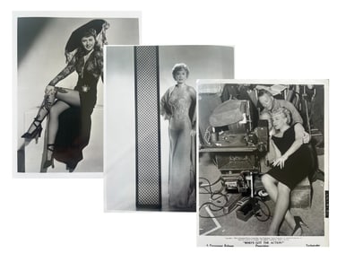 Barbara Stanwyck & Lana Turner Photo Lot