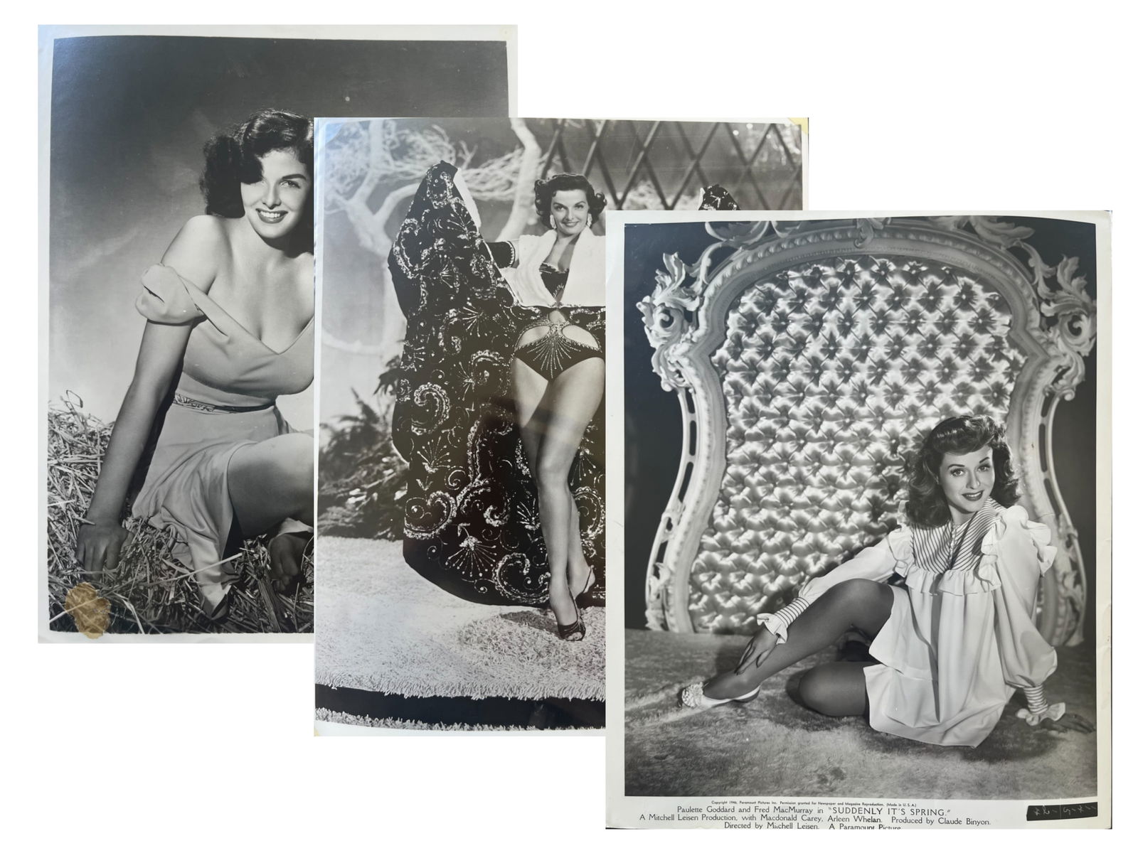 Russell, Davies and Goddard. Photo Lot (1 of 9)