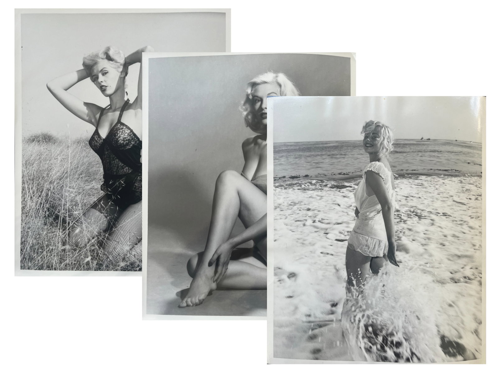 Lot of Pin Up, Cheesecake & Nudes Photos: Great lot of Photos mostly 1950's-60's. See images for a sample of the lot. Great for the collector and/or internet seller.
