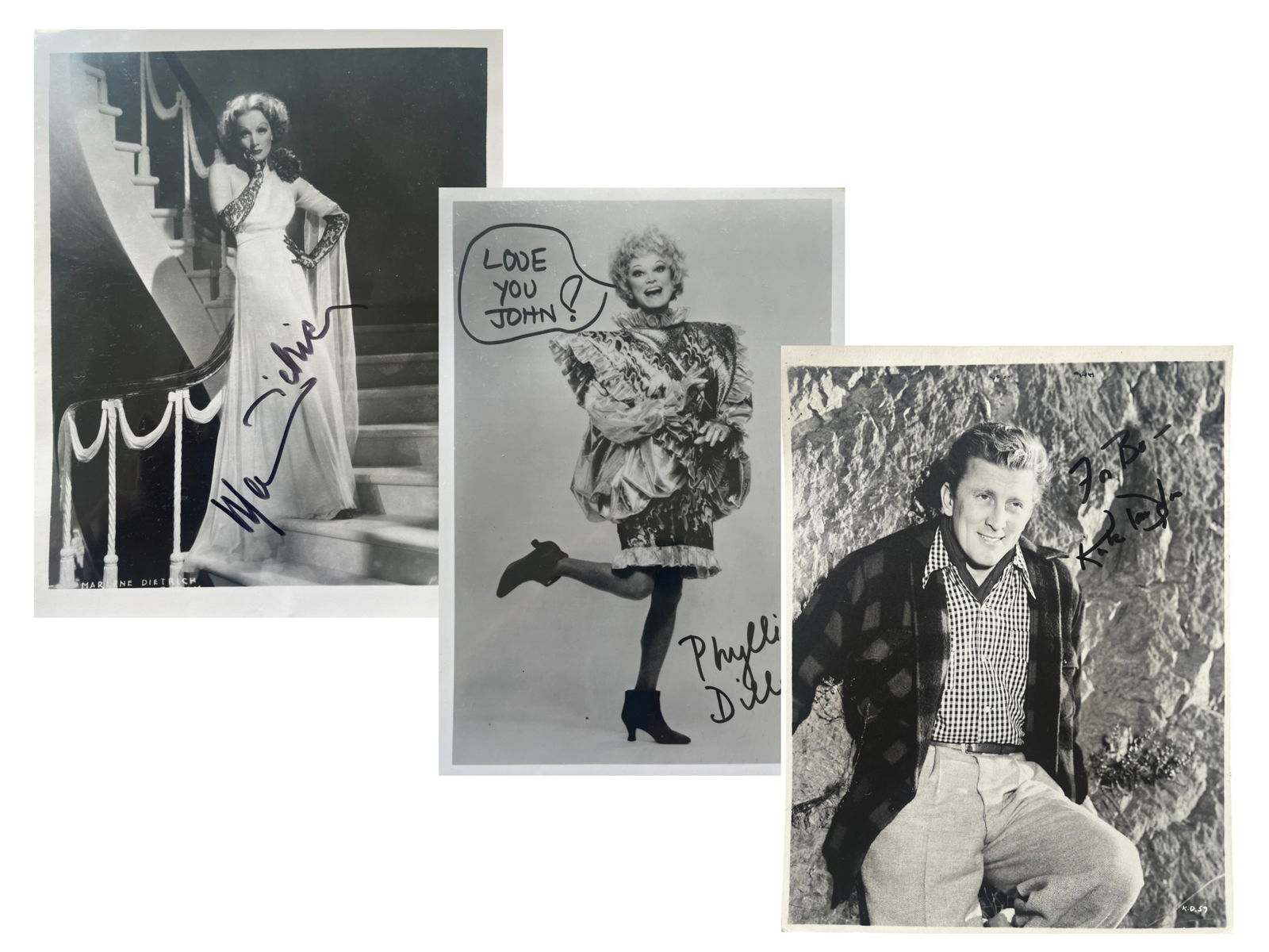 (85+) Signed Celebrity Photos (D Last Names) (1 of 7)