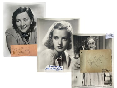 (98) Celebrity Autographs with Photos (J?L)