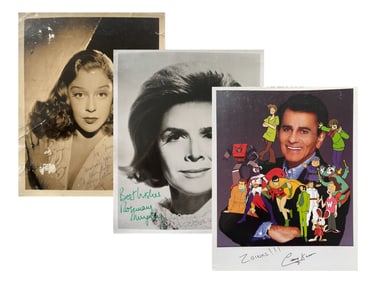 (150+) Mixed Signed Entertainment Photos