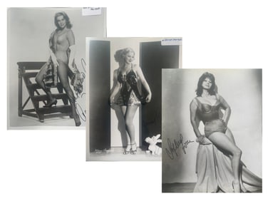 (55) Signed Actress 8x10 Photos