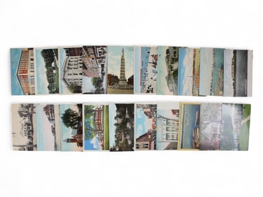 Estate Postcard Lot - Connecticut N?W