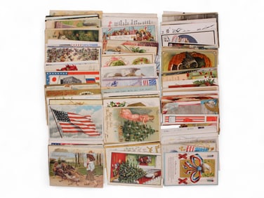 Estate Postcard Lot - Mixed Subjects (100+)