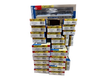 27 Walters Gold Line RTR Freight Cars