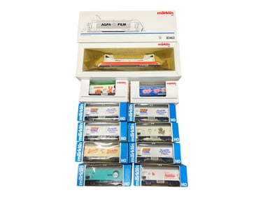 11pc Marklin HO Swiss Goods Train