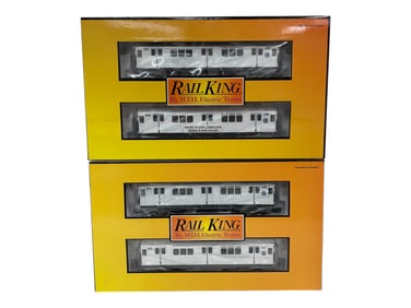 MTH RailKing 30-2372-1 MTA R12 Subway Set, Plus