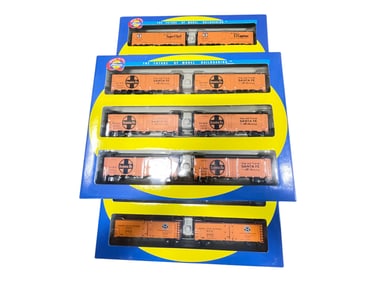 3 Store Stock Athearn 6-Car Reefer Sets